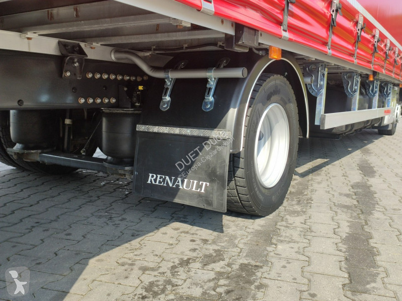Kamion Renault D12.240 E6 Firana Tył Drzwi...