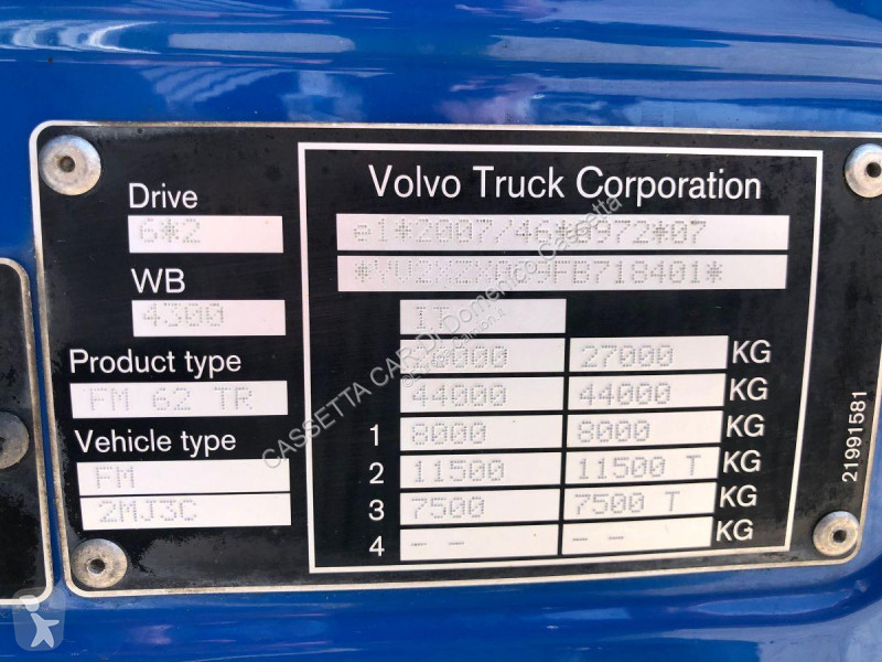 Camion Volvo FM 11 450 EURO 6 CABINA BASSA...