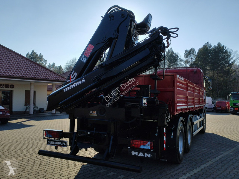 Camión MAN Man 6x4 HDS HIAB 166 B-3 DUO...