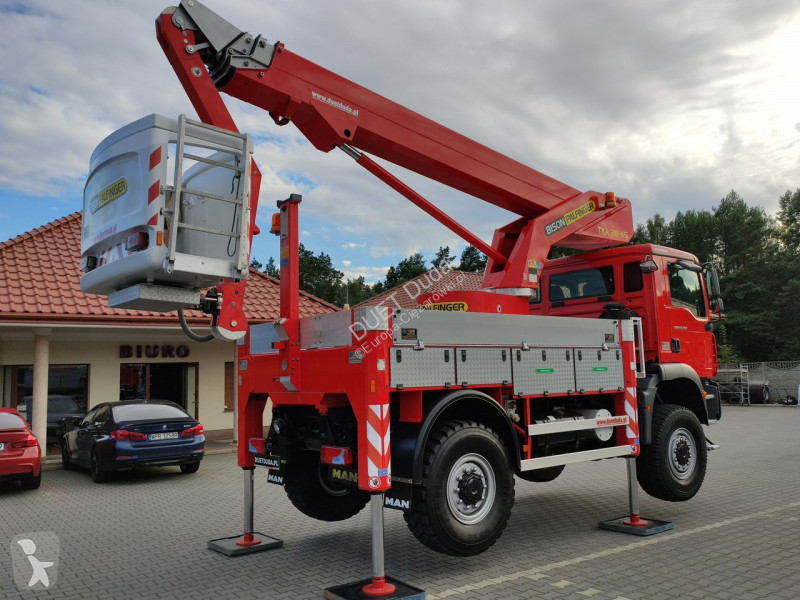 Camion MAN TGM 4x4 Zwyżka Bison Palfinger TKA...