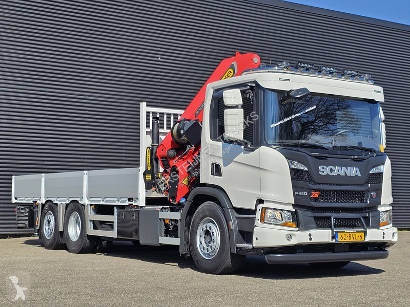 Kamion Scania P410 6x2*4 / PAFINGER 35 tm CRANE...