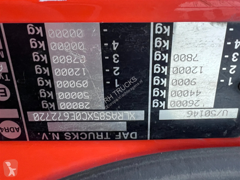 Camion DAF 85380 6X2 + MKG 141 A2 CRANE + 20...