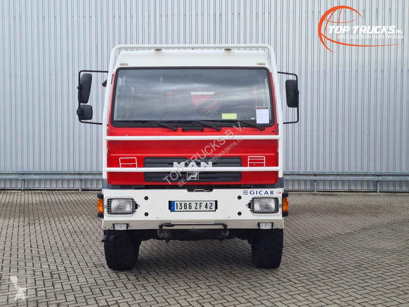 Camion MAN 18.220 4x4- 3.000 ltr -Brandweer,...