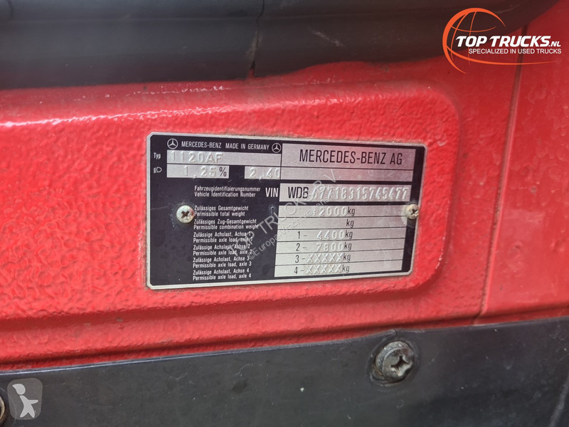 Kamion Mercedes AF 4x4 - 1.600 ltr watertank...