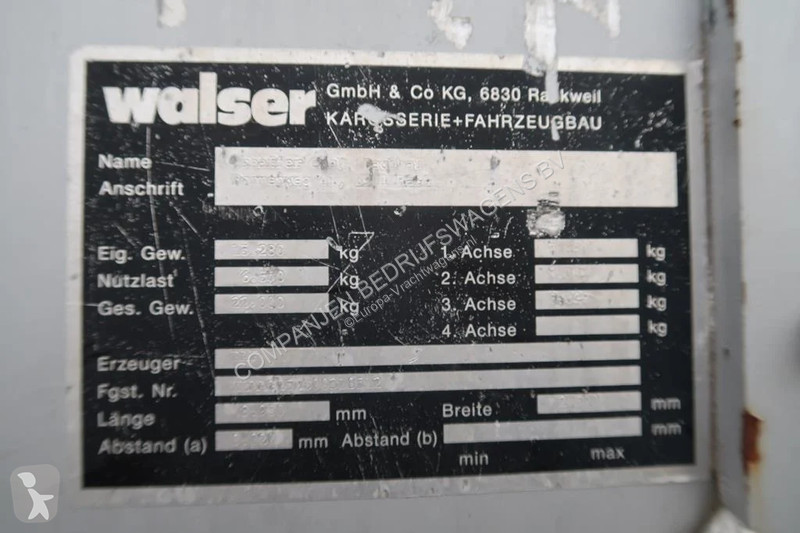 Lastbil DAF FAS - 1989 - Side Tipper - Oldtimer