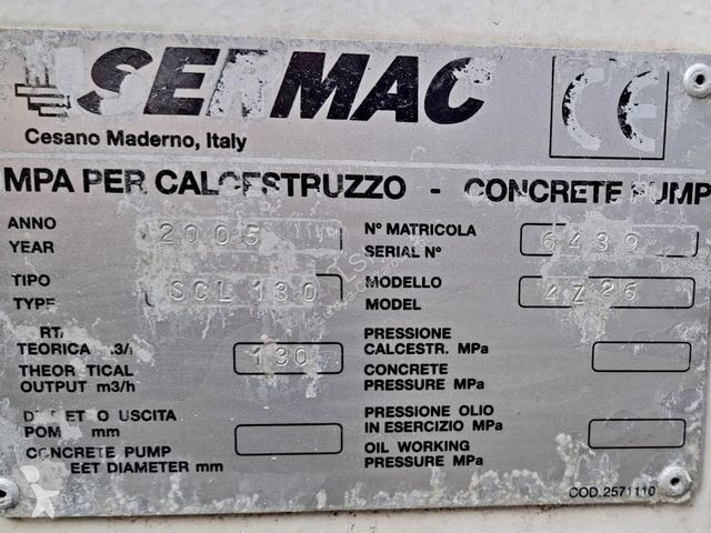 Camion Mercedes AXOR 1833 * Betonpumpe 26 m +...