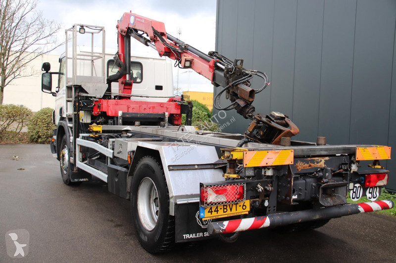 Camion Scania P320 EURO 6 HMF 635 KRAANWAEN...