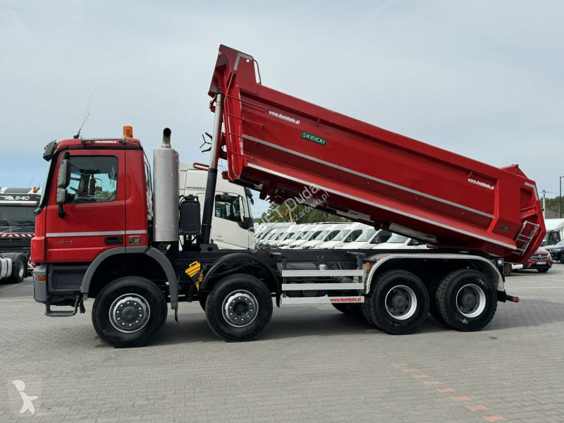Camion Mercedes 4141 8x6 Wywrot SKIBICKI...