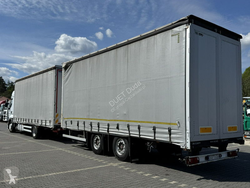 Kamion s návěsem Renault 380 DXi Euro 5 Firana...