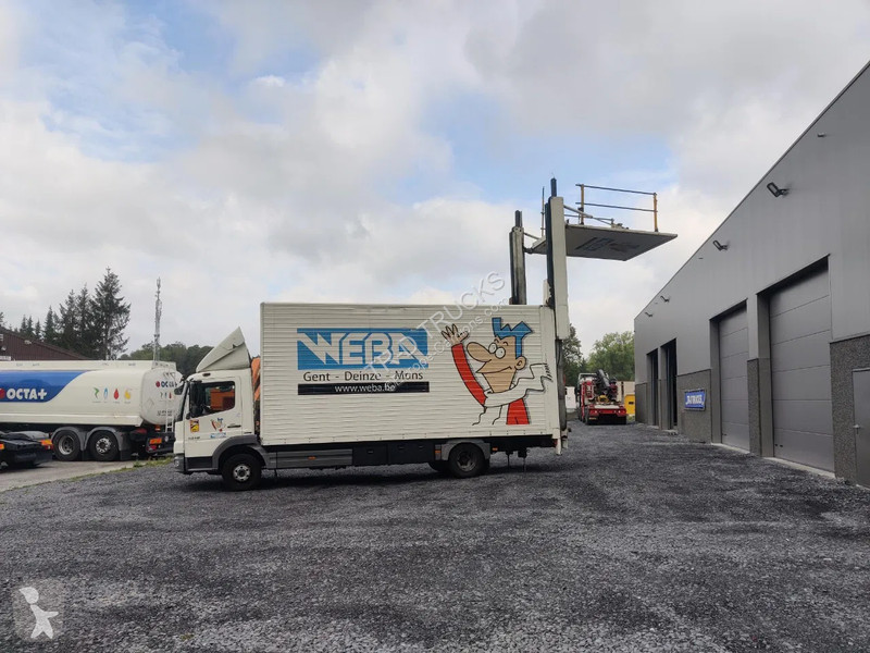 Kamion Mercedes 1018 MOVING LIFT - GOOD WORKING...