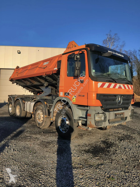 Camião Mercedes 3236 8X4 - 2 SIDE TIPPER/BI-BENNE