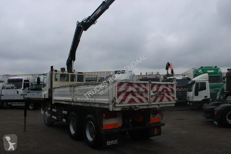 Kamion DAF Kipper 6x4 + SPRING + EURO 1 + no...