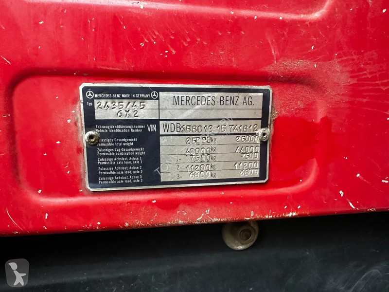Kamion Mercedes SK V8 6X2 Tipper EPS Manual...