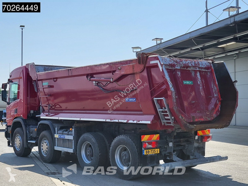 Camion Scania P410 8X4 N-Truck 19m3 tipper box...