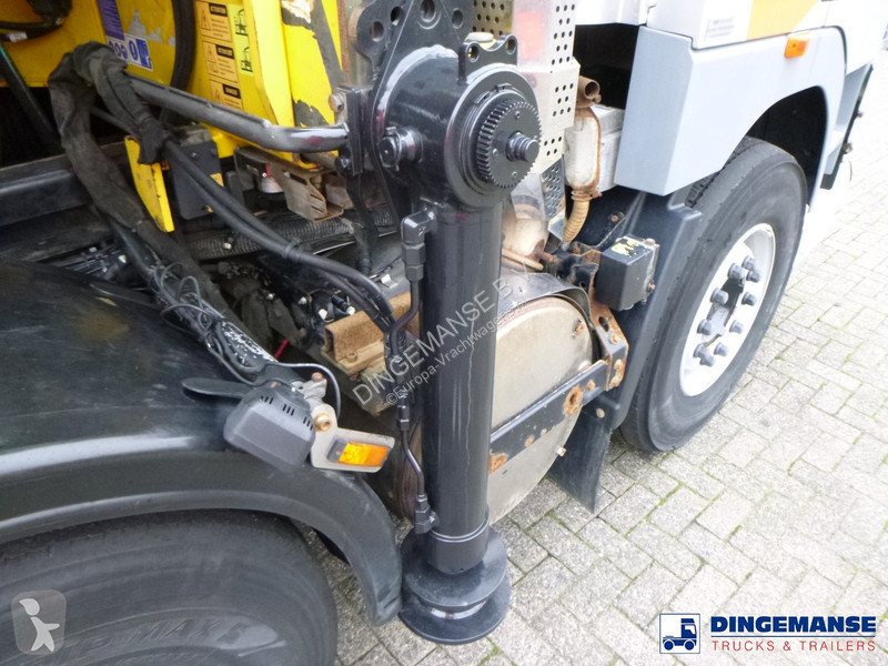Kamion DAF 85410 8x2 Hyva container hook + crane
