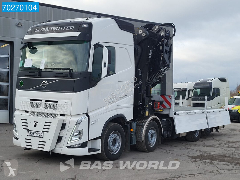 Camion Volvo FH  8X2 Effer 1000 9S + 6S Kran +...
