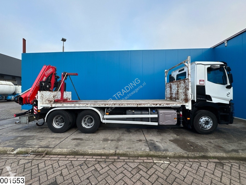 Lastbil Renault C 380 6x4, EURO 6, Fassi, Steel...