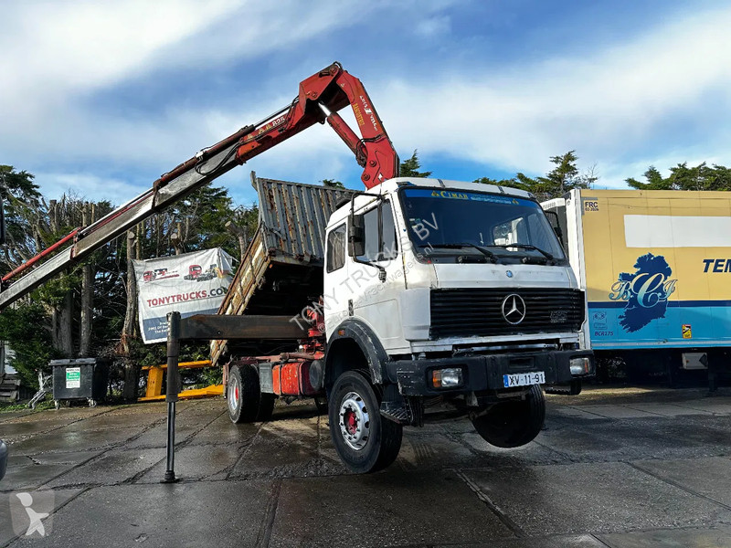 Camião Mercedes SK V8 4X2 Tipper Spring/Spring...