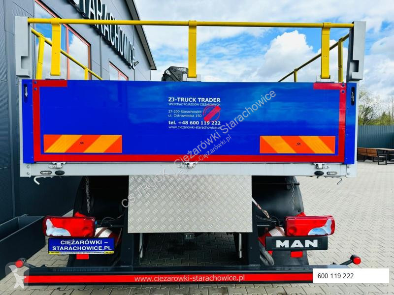 Kamion MAN MAN TGM 18.250 skrzyniowy z HDS /...