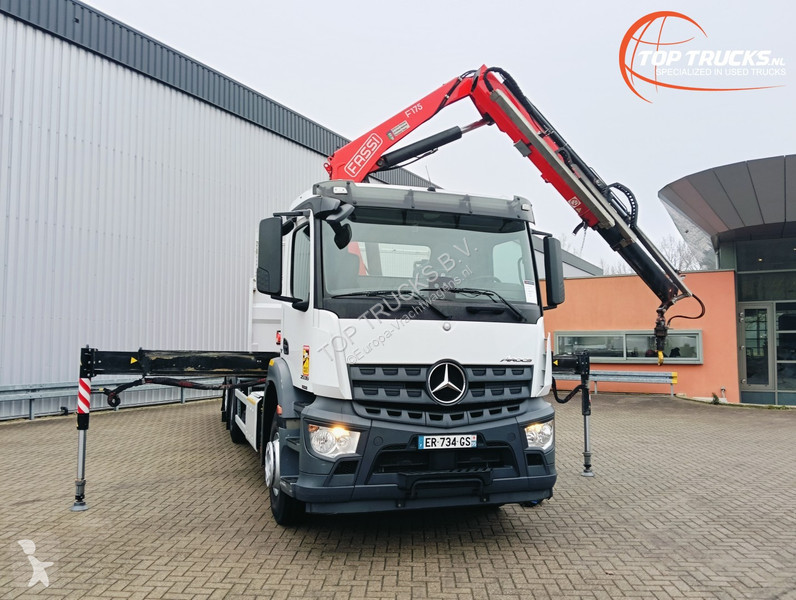Camion Mercedes 2535 6x2 -17 TM Fassi Kraan,...