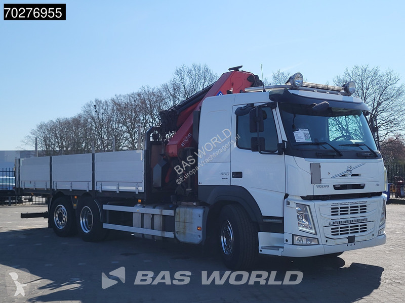 Kamion Volvo 450 6X2 HMF3220 K5 + Jib K5 Crane...