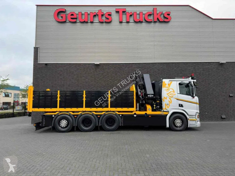 Kamion Scania R530 V8 NS 8X4 TRIDEM MET HYVA 2Z...