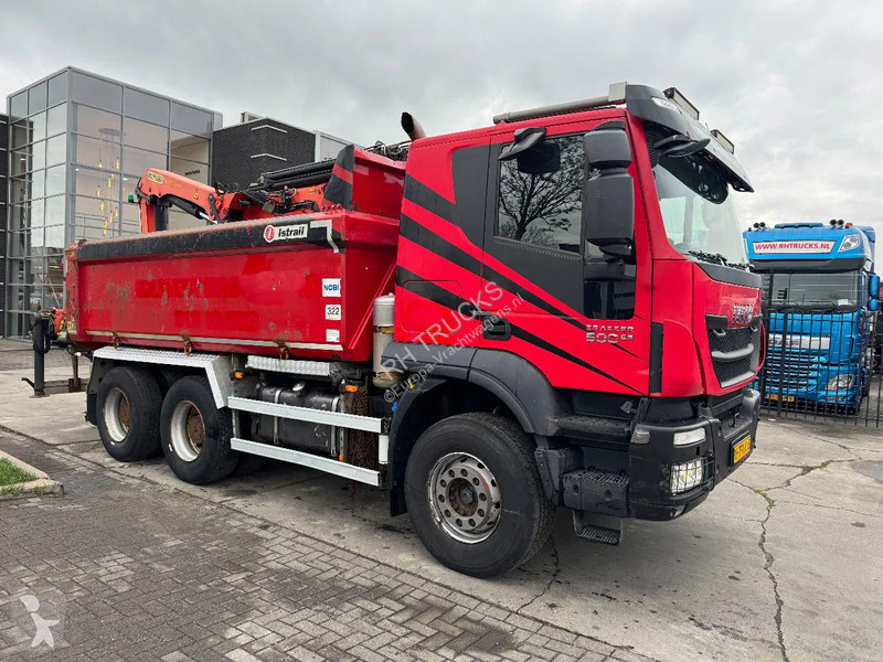 Kamion Iveco 500 6X4 EURO 6 KIPPER + PALFINGER...