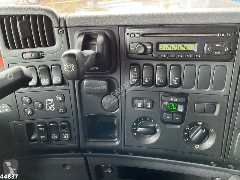 Camion Scania 480 8x4 HMF 60 Tonmeter laadkraan...