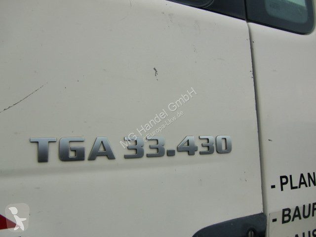 Lastbil MAN TGA 33.430 6x4 Kipper, Manuel, E4...
