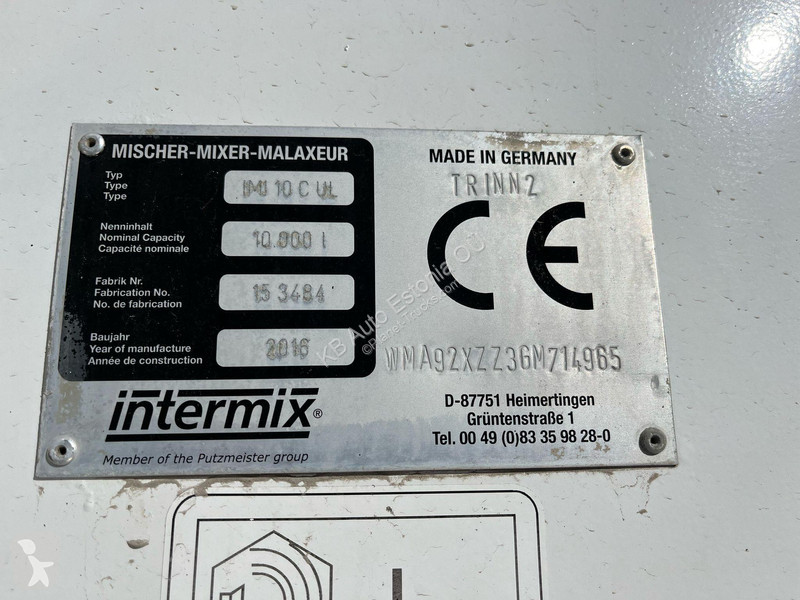 Kamion MAN 35.480 8x4*4 INTERMIX IMI 10 m3