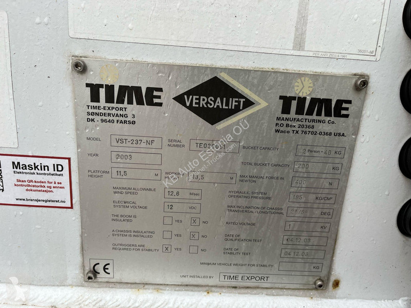Kamion Mercedes 918 4x4 VERSALIFT VST-237-NF /...