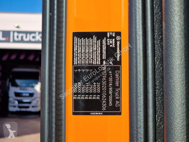Kamion Mercedes 2548 / Retarder / Aluklappen / 6E