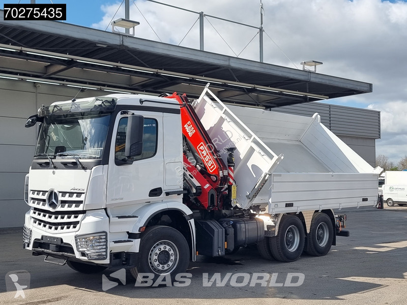 Kamion Mercedes 3348 6X4 Fassi F255A2.24 Kran...