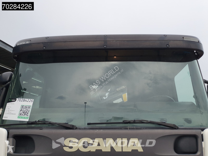 Camion Scania P94 6X4 Hiab 330-4 Kran Crane 9m3...