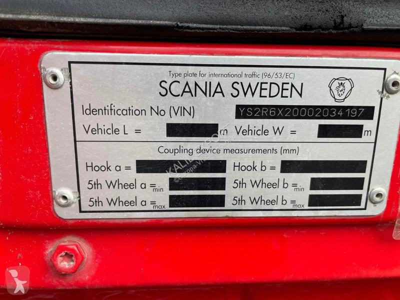 Vrachtwagen Scania R480 Multi ift 6x2 Manual...