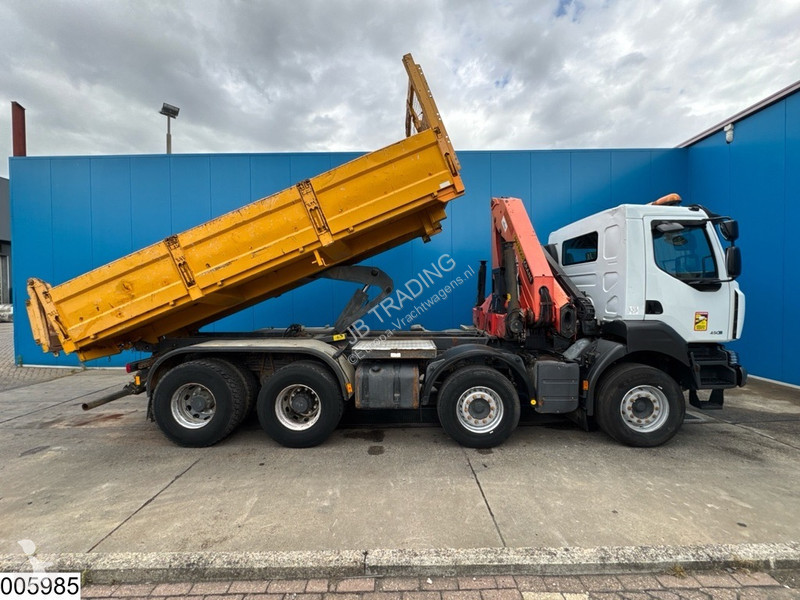 Kamion Renault 450 Dxi 8X4, Manual, Steel...
