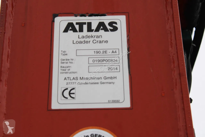 Kamion Scania P410 + atlas 190 4x hydrolic +...