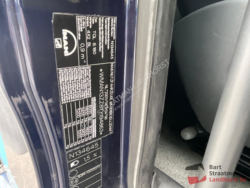Kamion MAN 8.180 4x2 Euro 4 Bakwagen gesloten...