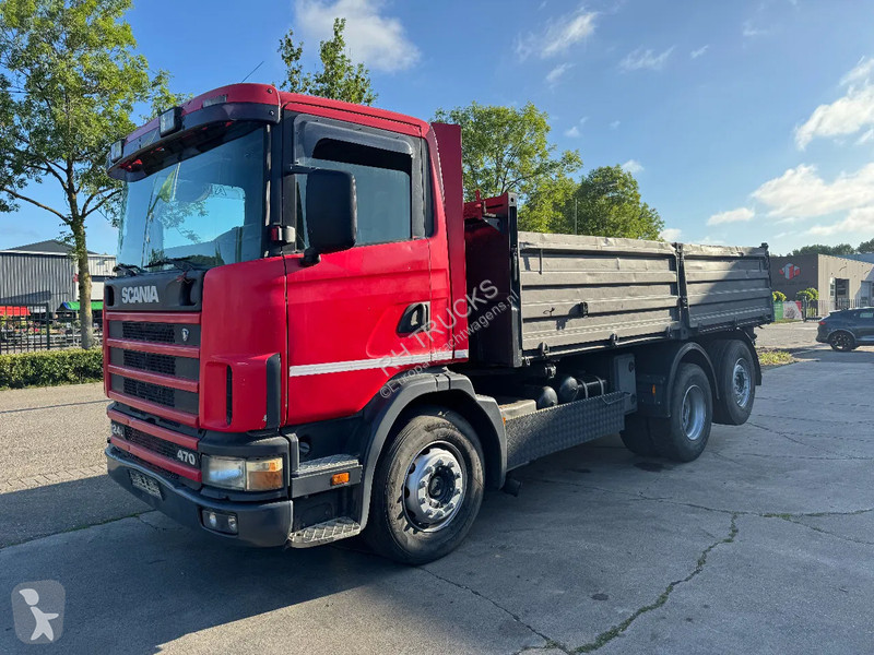 Camion Scania R124-470 6X2 KIPPER EURO 3