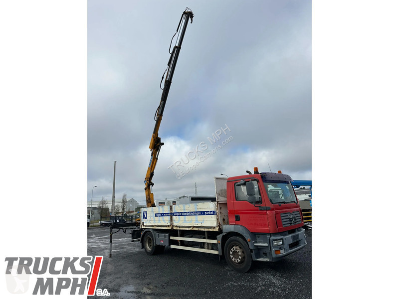 Camion MAN TGM *202000 km*Grue EFFER type 120 3...