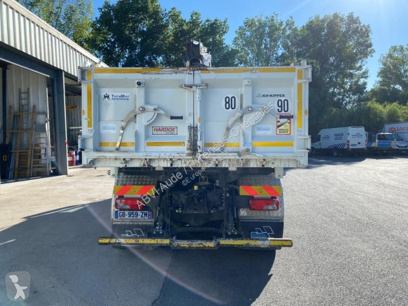 Camion Iveco 460cv bibenne grue ralentisseur...