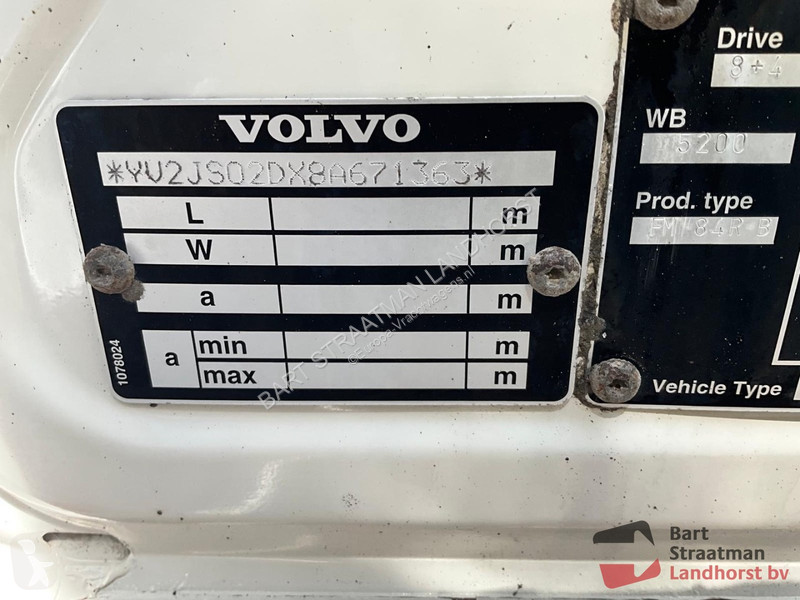 Kamion Volvo FM 440 8x4 Euro 5 with VDL Ton...