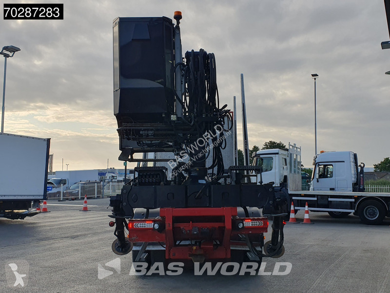 Camion Volvo 750 6X4 HIAB E96S 79 wood crane...