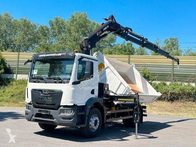 Lastbil MAN TGM 4x2 Euro6e Hiab X-HiDuo 138DS-4