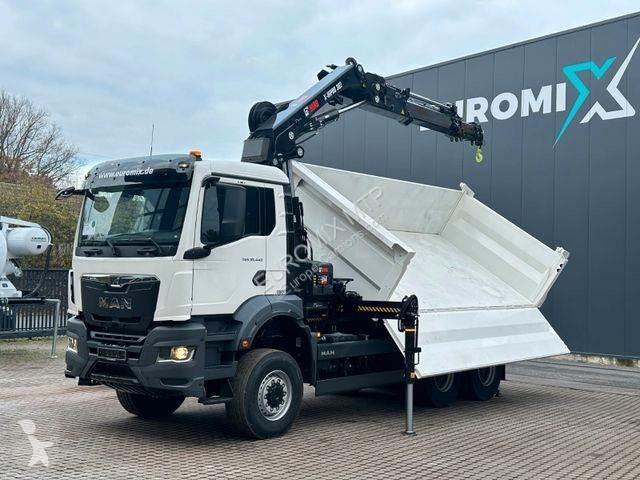 Kamion MAN TGS 33.440 6x6 /3-Seiten- Kipper /...