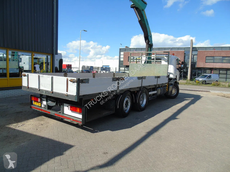 Kamion Scania P 380 + PAFINGER PK18.500 5x...