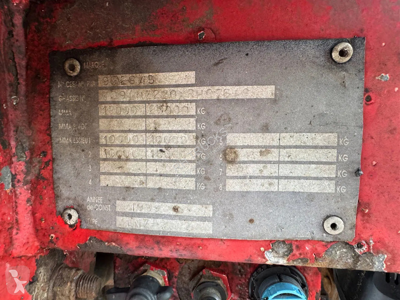 Camion Scania R580 V8 6X4 EPSION S27088 2 AXE...