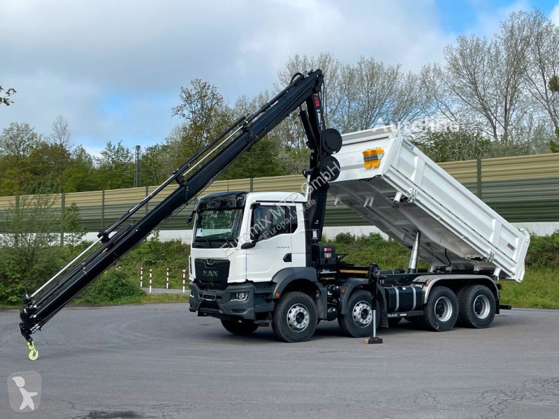 Camión MAN TGS 8x4/Euro6e Euromix Kipper Hiab...