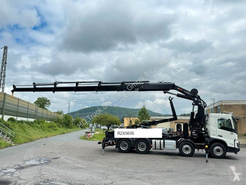 Camion Volvo FMX 500 8x4 Abrollkipper + Kran...