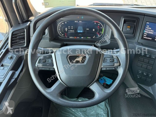 Lastbil MAN TGS 26.430 Baustoffpritsche Fassi...